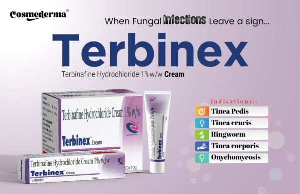 Terbinafine Hydrochloride Cream 1% w/w
